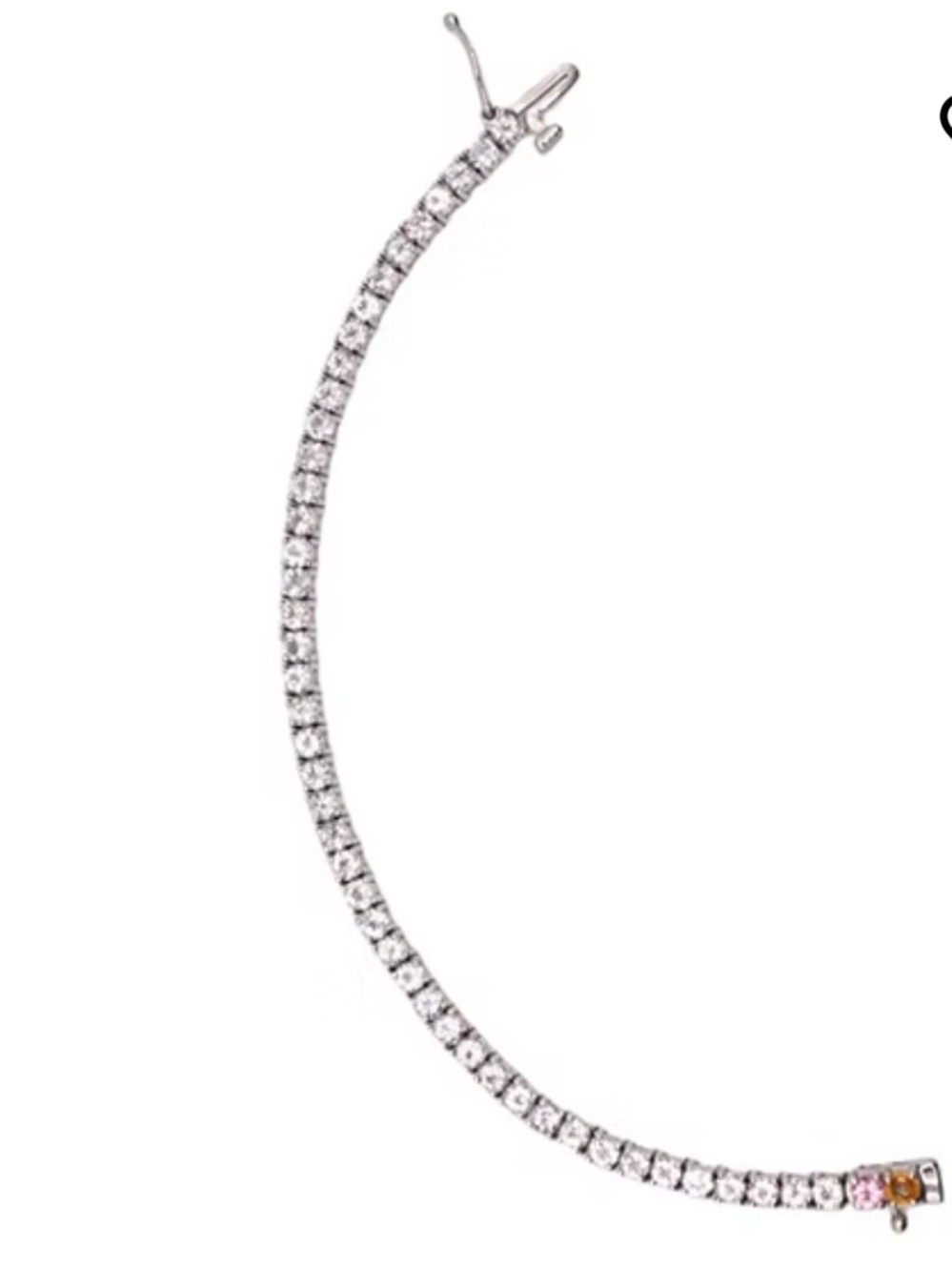 Natural Topaz Tennis Bracelet – 14k Gold Vermeil | 3MM Stones